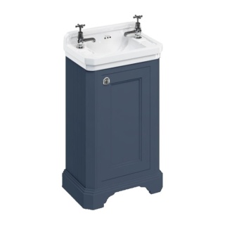 Burlington Cloakroom Vanity Unit, Basin with Door